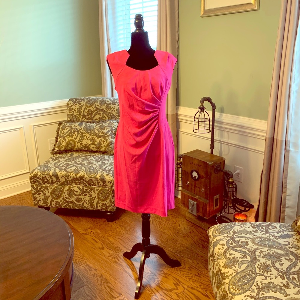 Calvin Klein Hot Pink Career Dress!